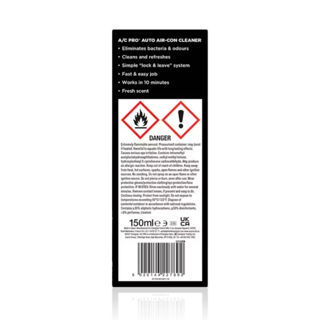 A/C Pro Auto Air-Con Cleaner 150ml (AC23150EN)