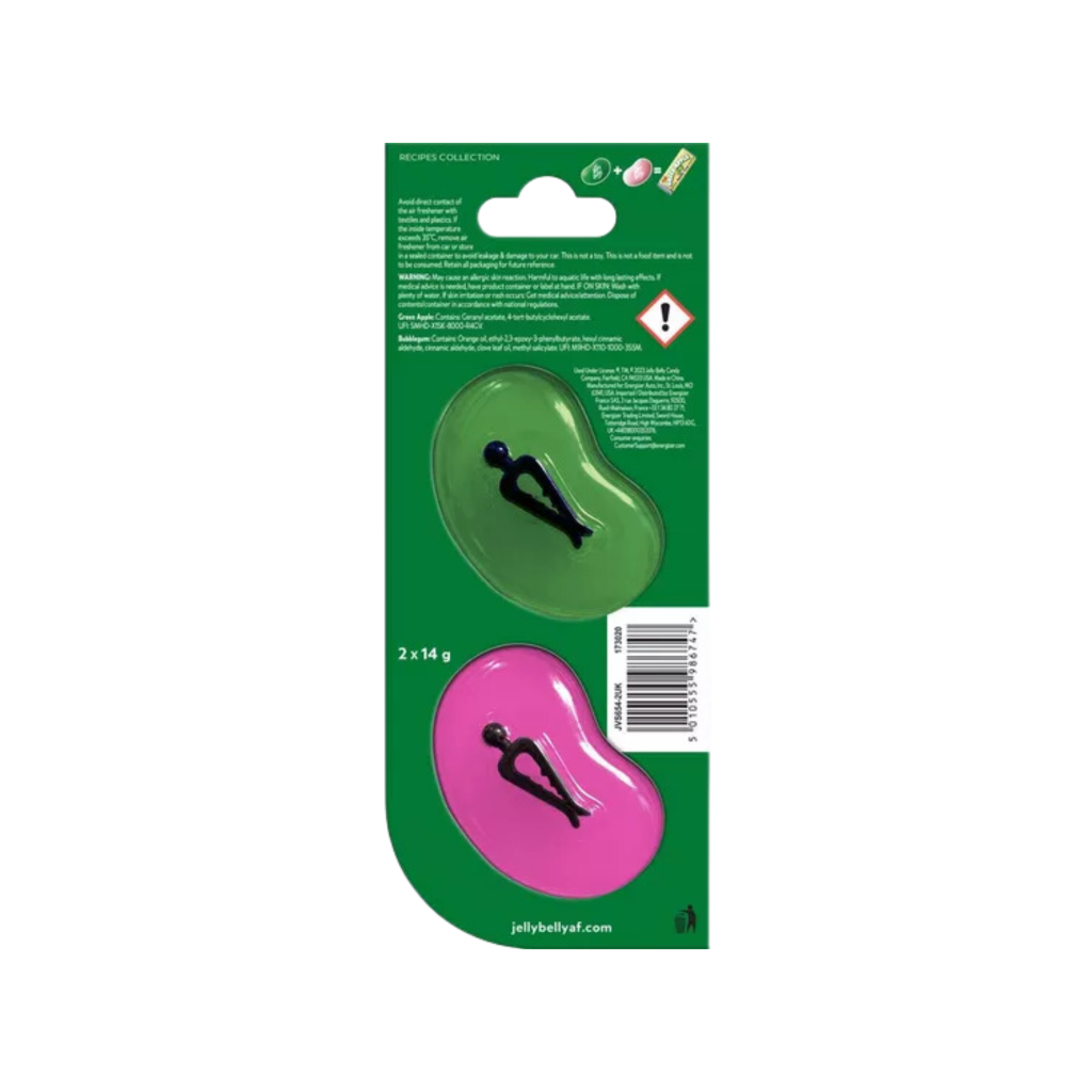 Jelly Belly Mini Duo Vent Mix Apple Bubblegum
