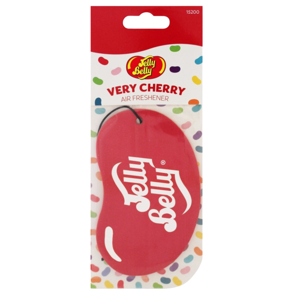 Jelly Belly Paper 2D Air Freshener Very Cherry