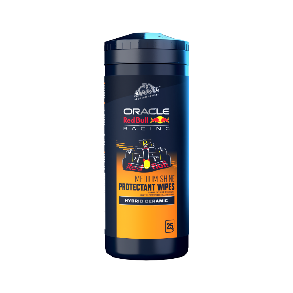 Podium Series Medium Shine Protectant Wipes 25ct Tub