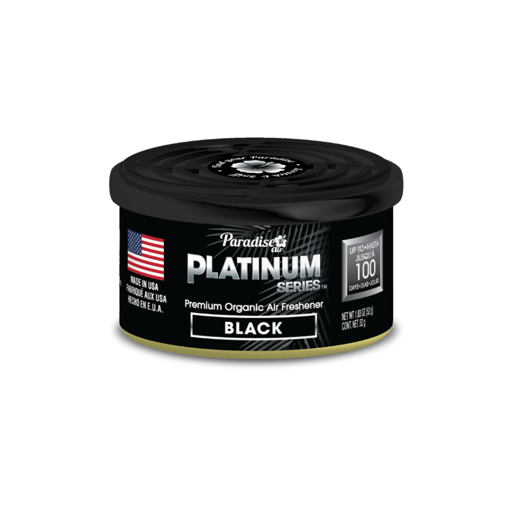 Paradise Air Platinum Can Black