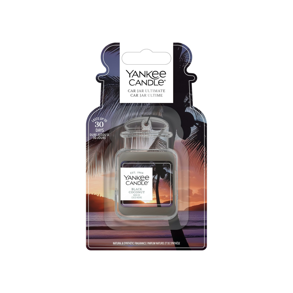 Yankee Candle Car Jar Ultimate Black Coconut