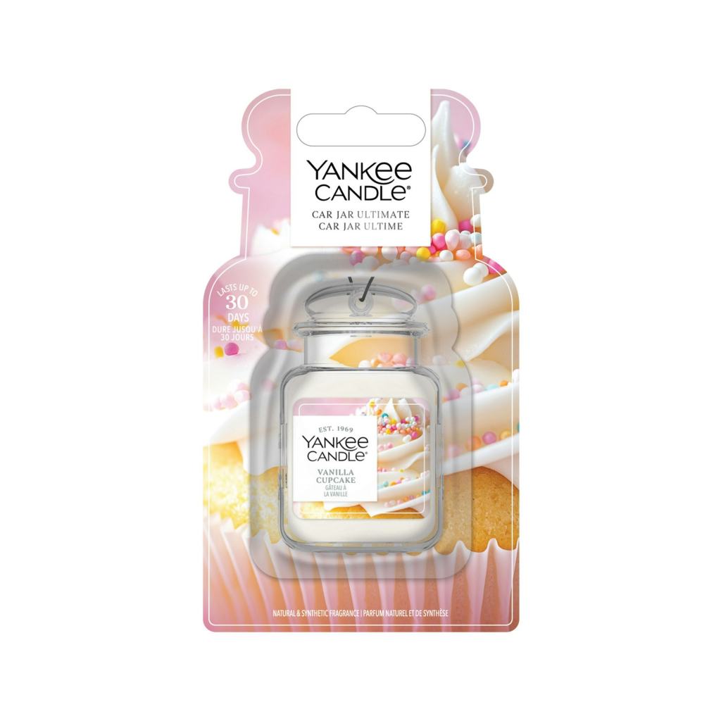 Yankee Candle Car Jar Ultimate Vanilla Cupcake