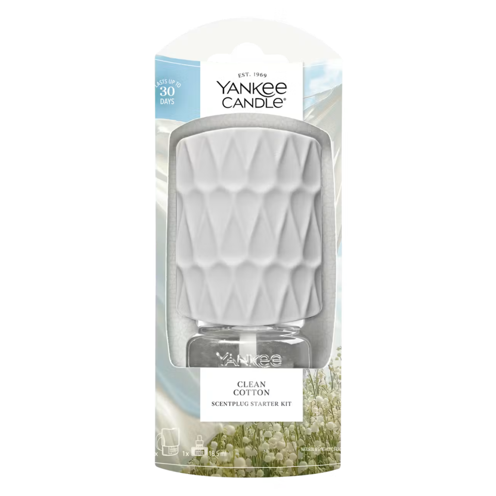 Yankee Candle Scent Plug Starter Kit Clean Cotton