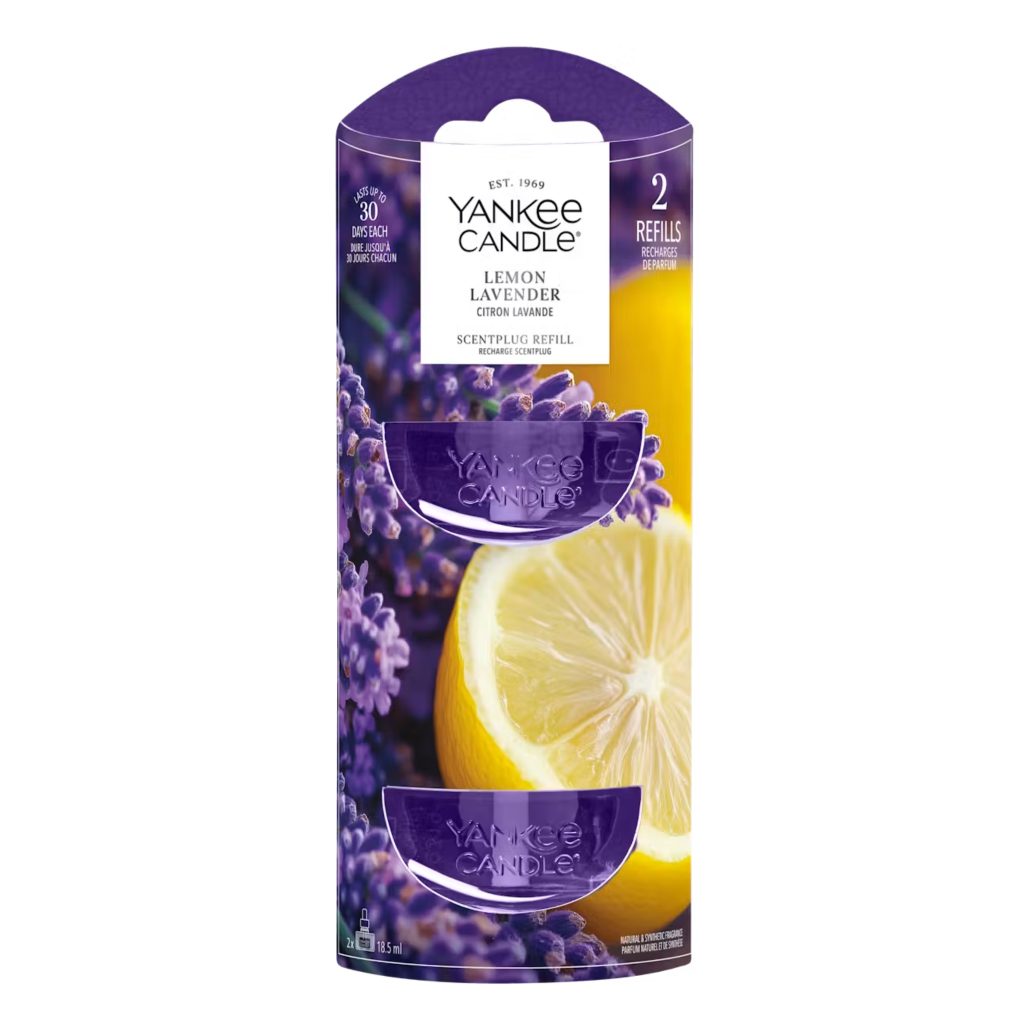 Yankee Candle Scent Plug Twin Pack Refills Lemon Lavender