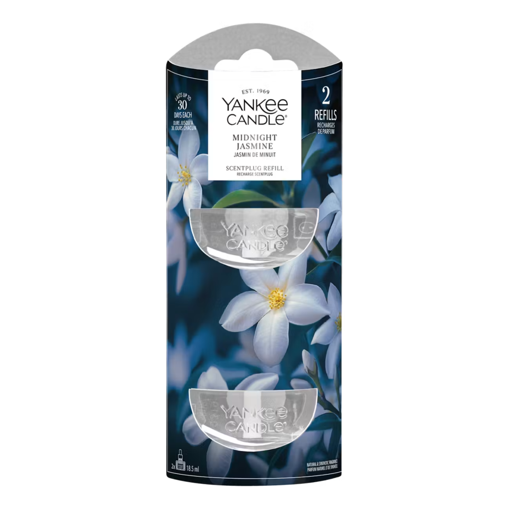 Yankee Candle Scent Plug Twin Pack Refills Midnight Jasmine