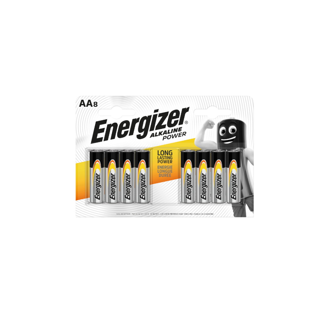 Energizer Alkaline Power AA BP 8