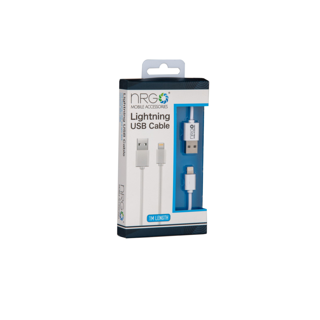 NRG IPhone Lightning Charging/Sync Cable