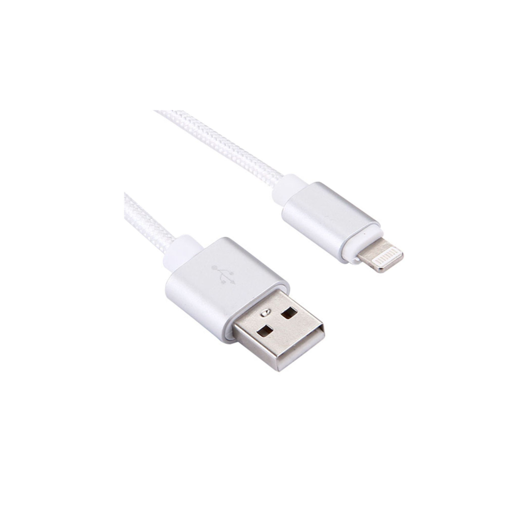NRG 6ft Woven Lightning Charging/Sync Cable