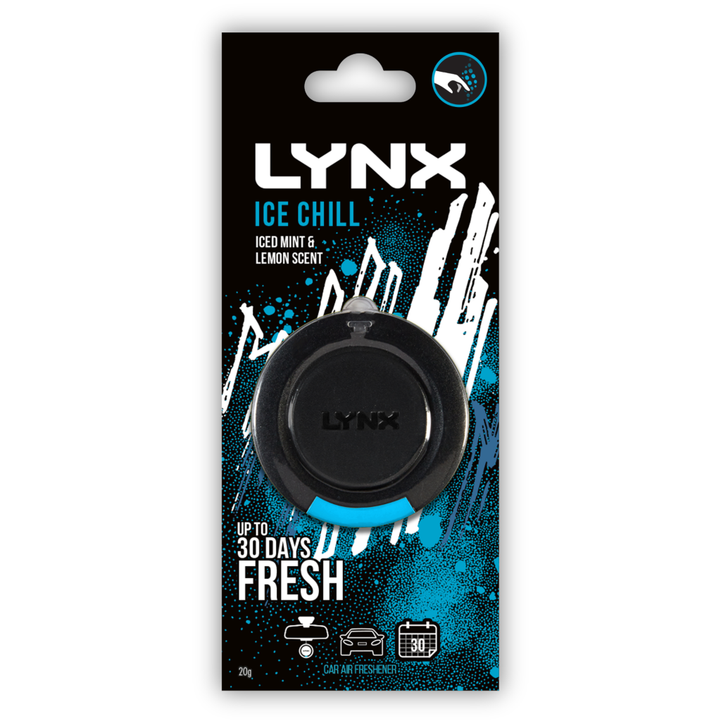 LYNX 3D Hanging Air Freshener Ice Chill