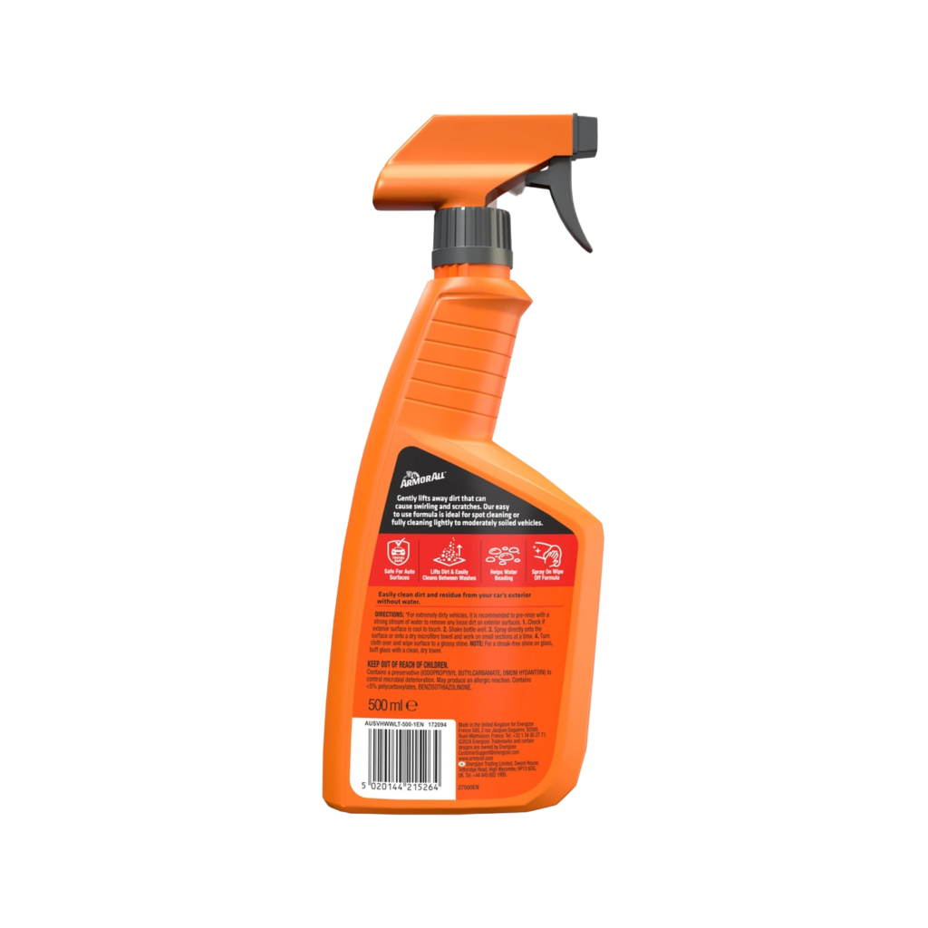ArmorAll 500ml Waterless Wash & Wax Trigger