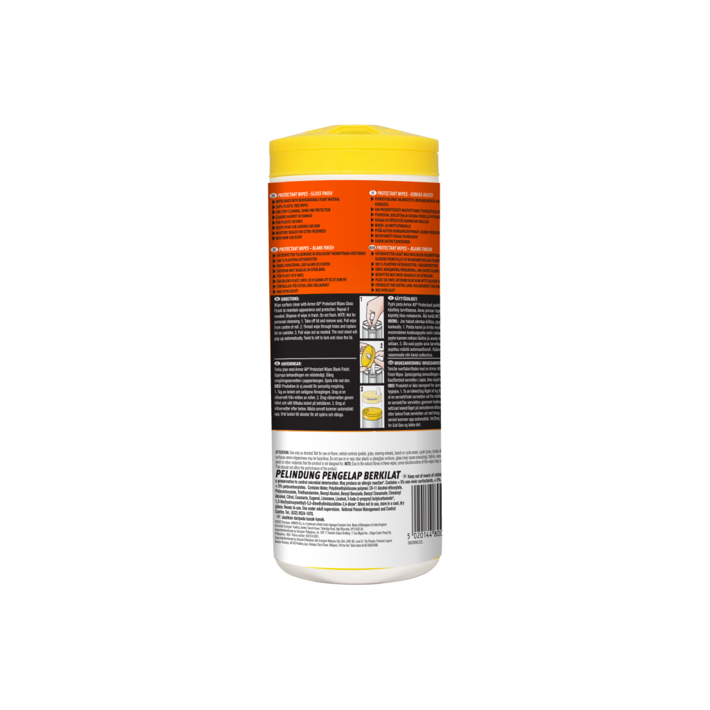ArmorAll 30ct Dash Gloss Flow Wipes