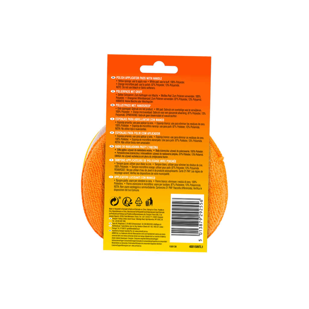 ArmorAll 3 Polish Applicator Pads with Handle