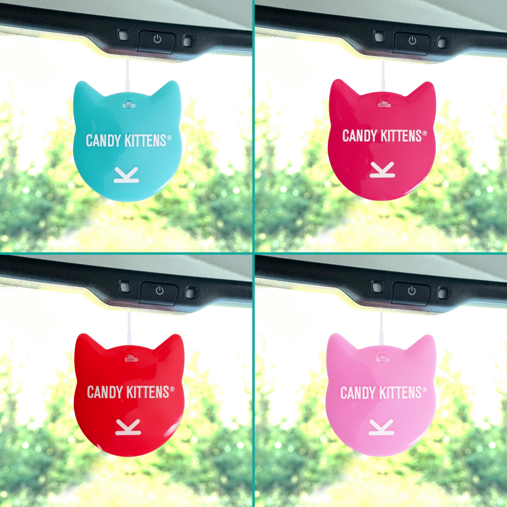 Candy Kittens 3D Hanging Air Freshener Group