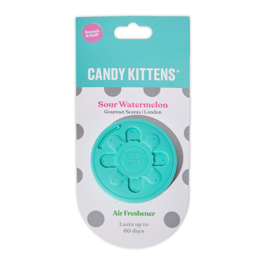 Candy Kittens Peggable Can Air Freshener Sour Watermelon