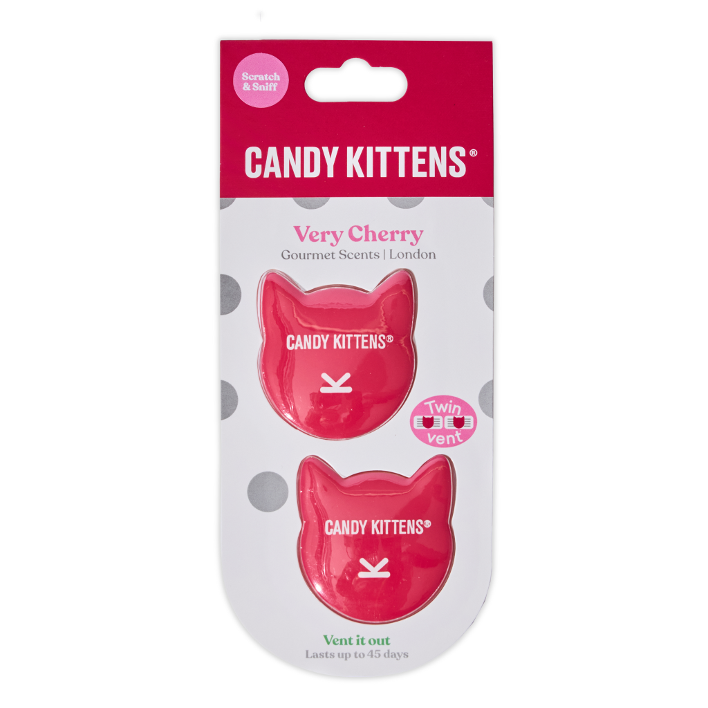 Candy Kittens Vent Air Freshener Very Cherry