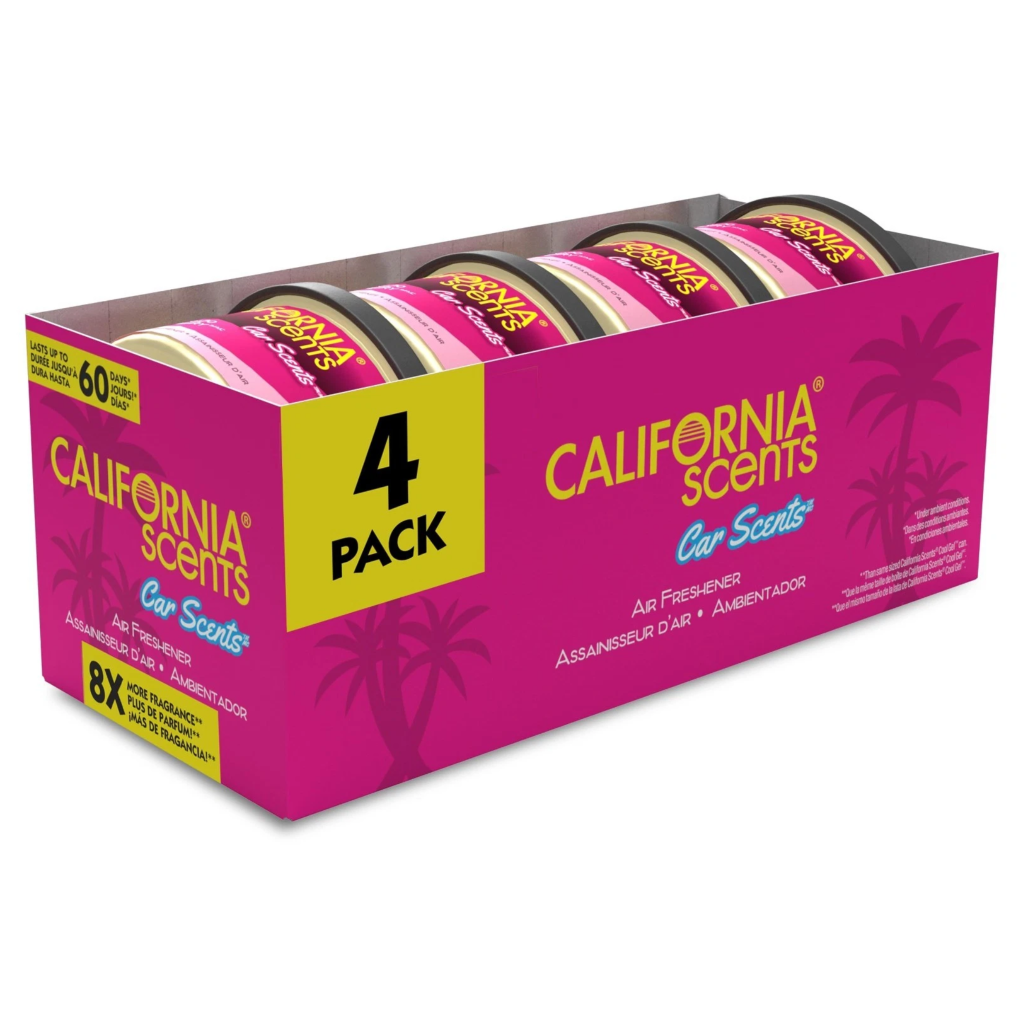 California Scents Car Scents 4pk Coronado Cherry Tray