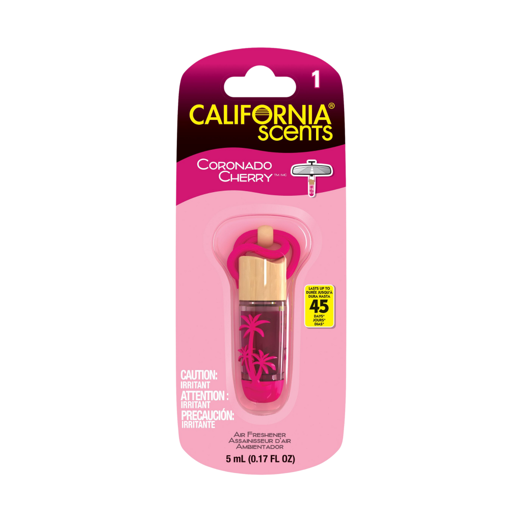 California Scents Hanging Vial Coronado Cherry