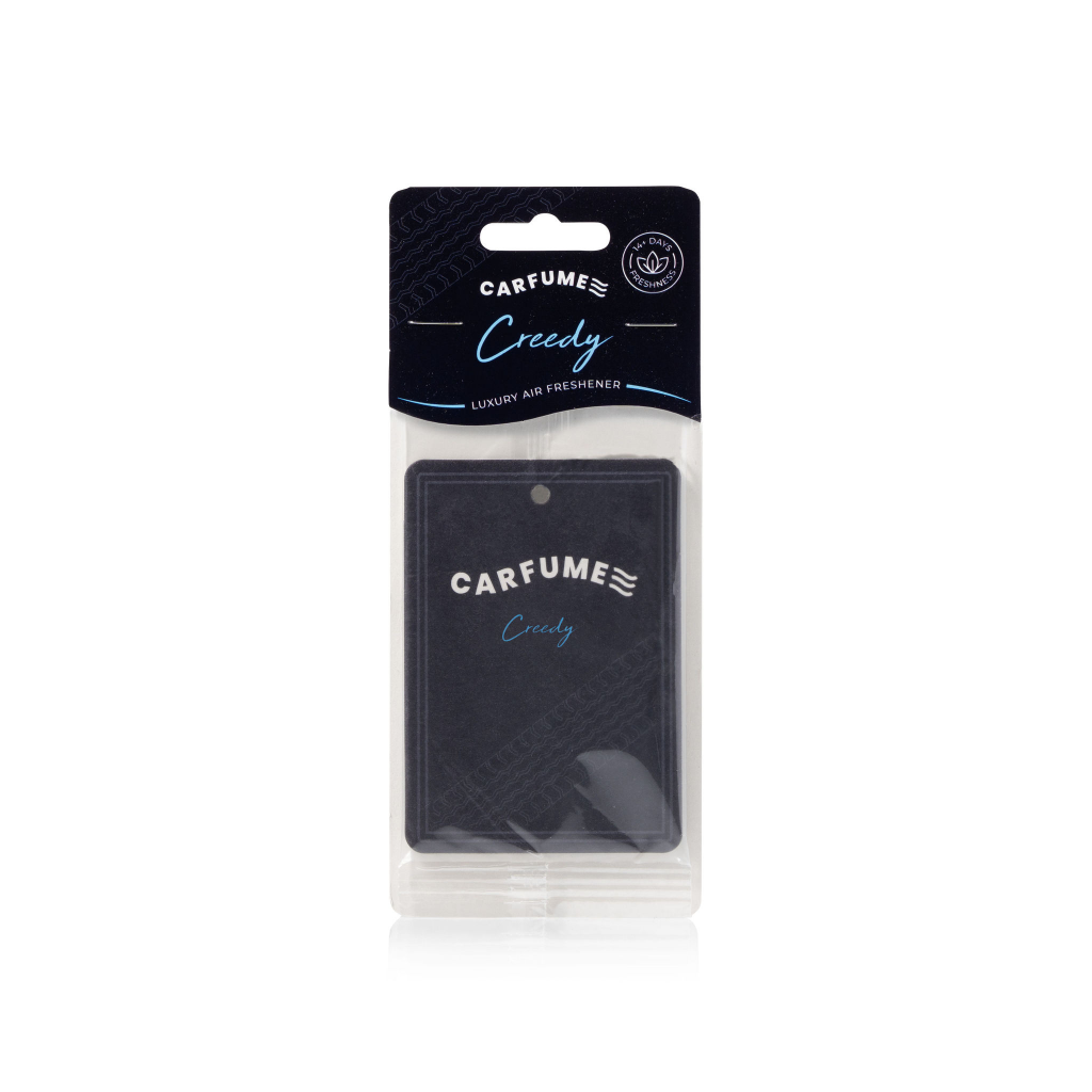 Carfume Scented Card 2D Air Freshener Creedy