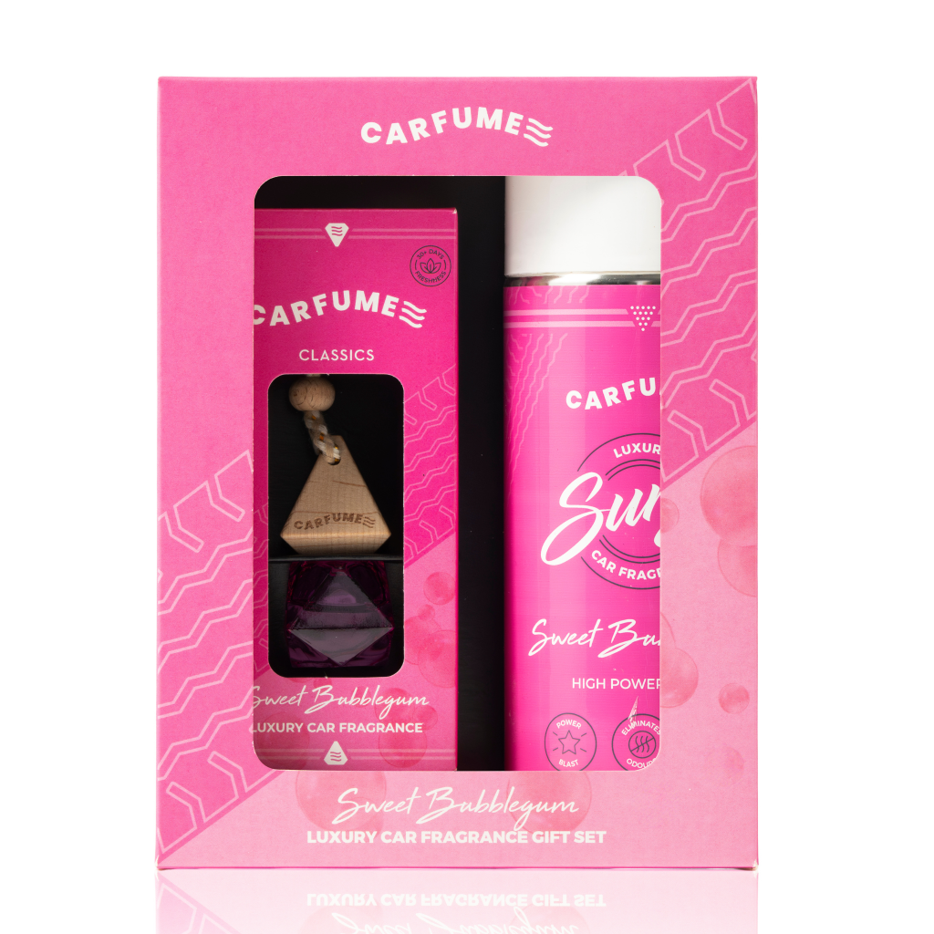 Carfume Gift Set Sweet Bubblegum
