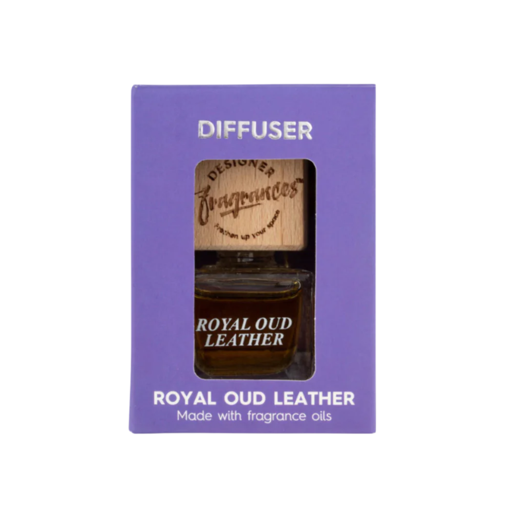 Designer Fragrances Car Diffuser Royal Oud Leather