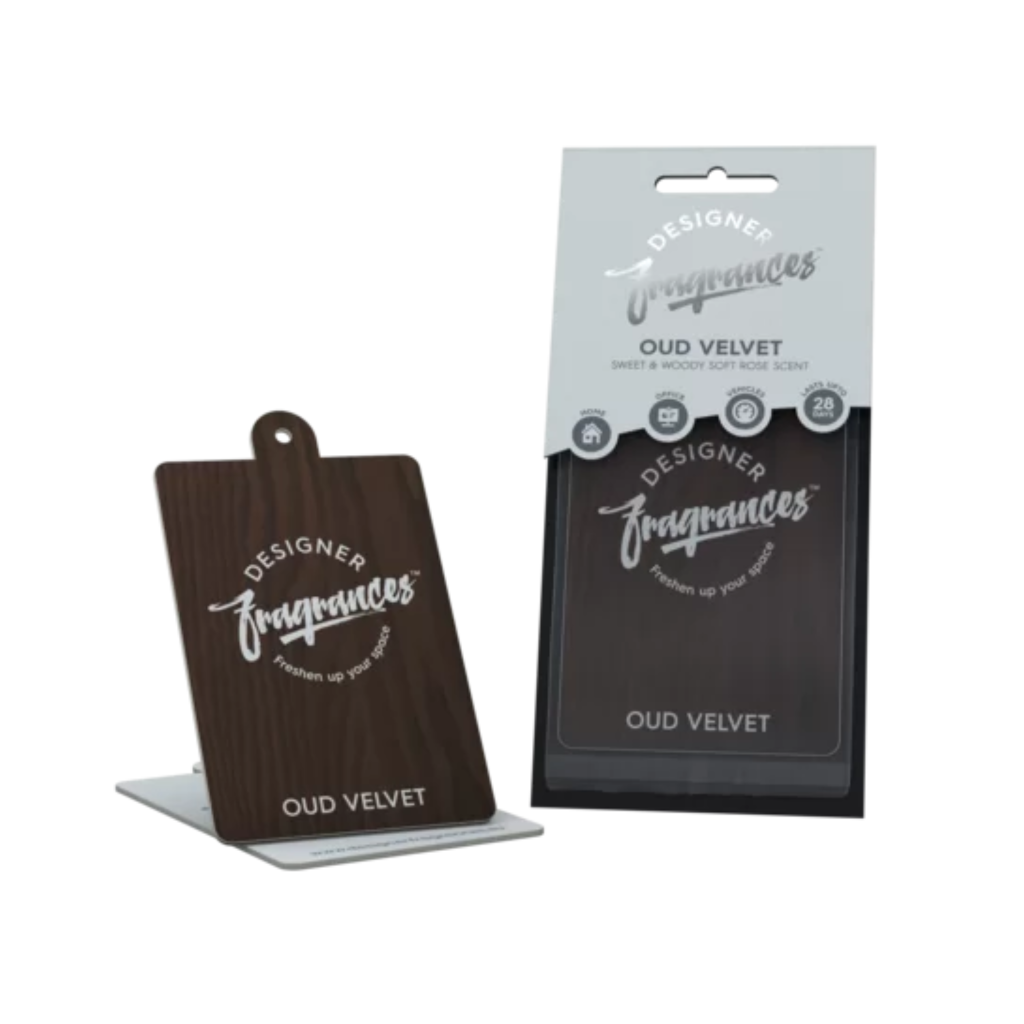 Designer Fragrances 2D Paper Air Fresheners Oud Velvet