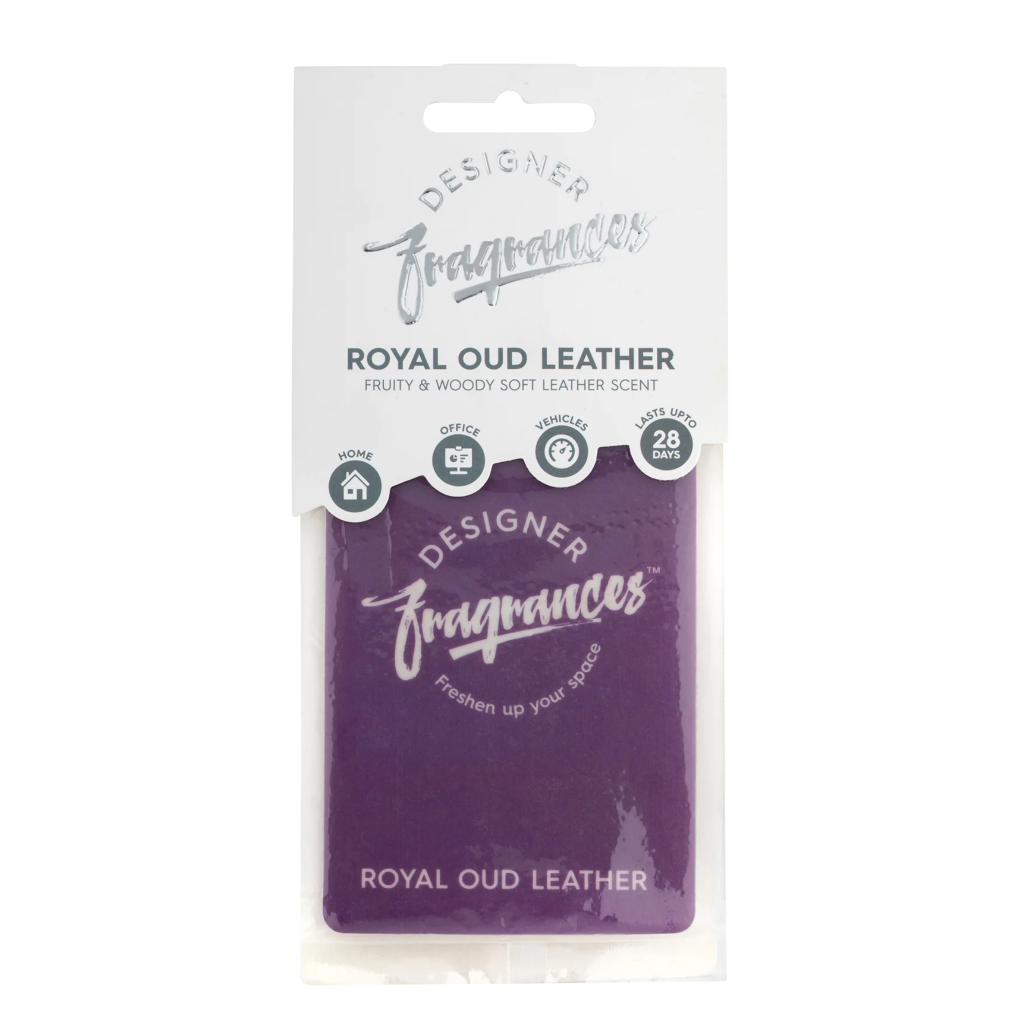 Designer Fragrances Oud Paper 2D Air Fresheners Royal Oud Leather