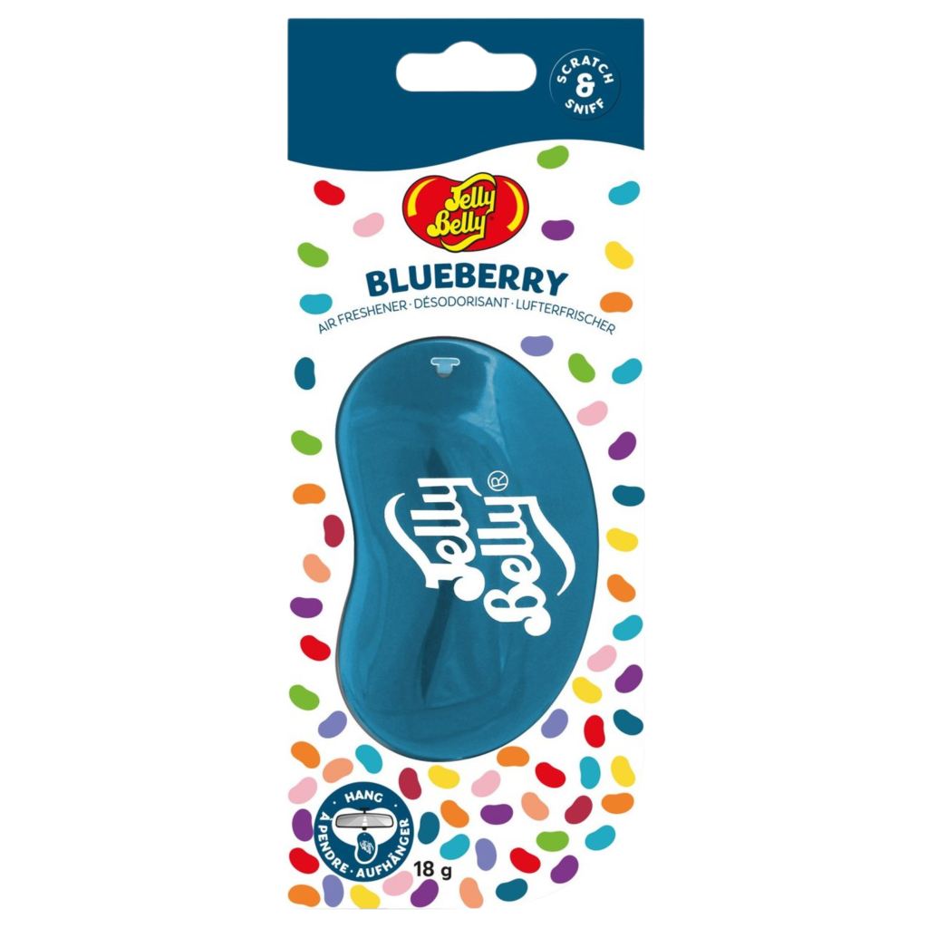 Jelly Belly Gel 3D Air Freshener Blueberry
