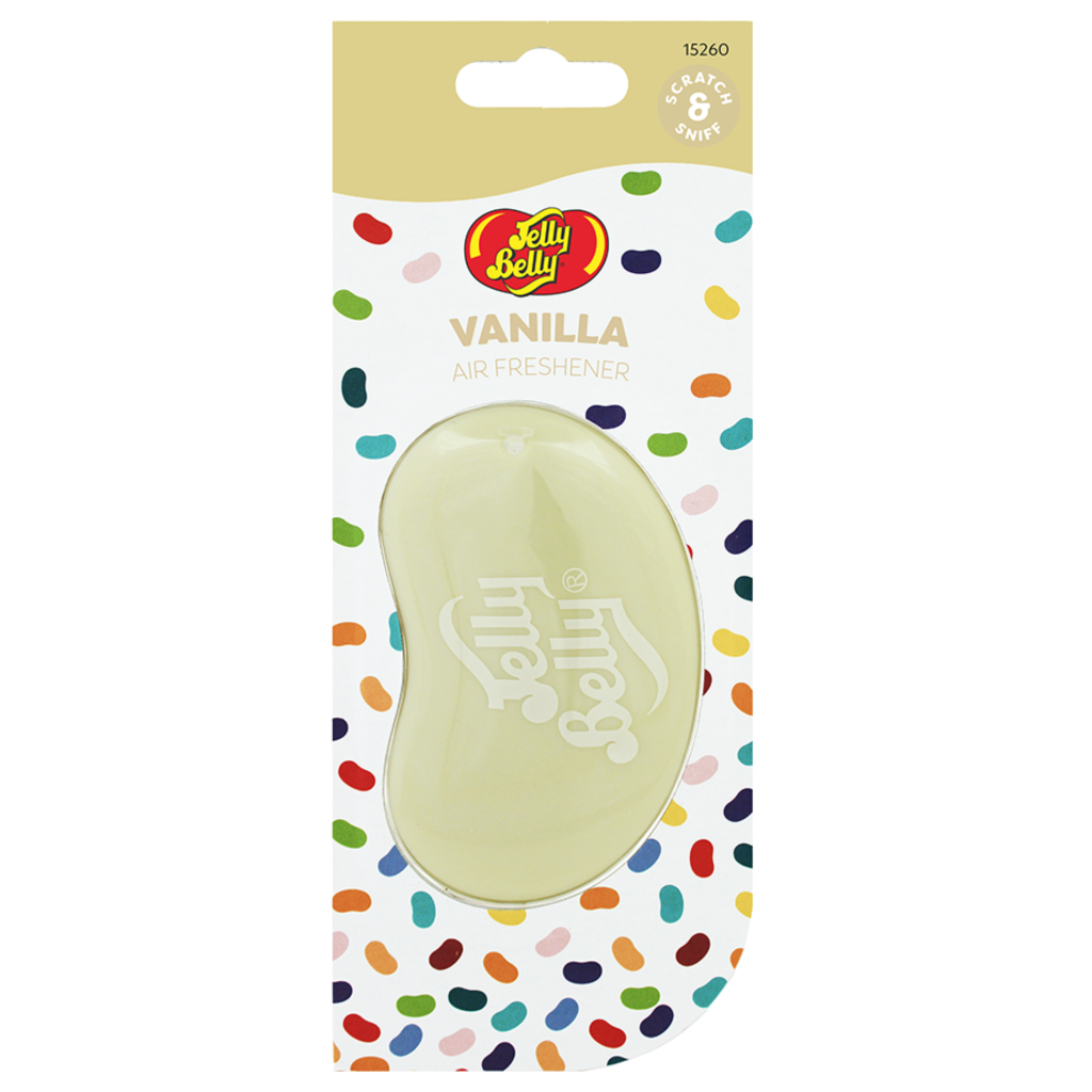 Jelly Belly Gel 3D Air Freshener Vanilla