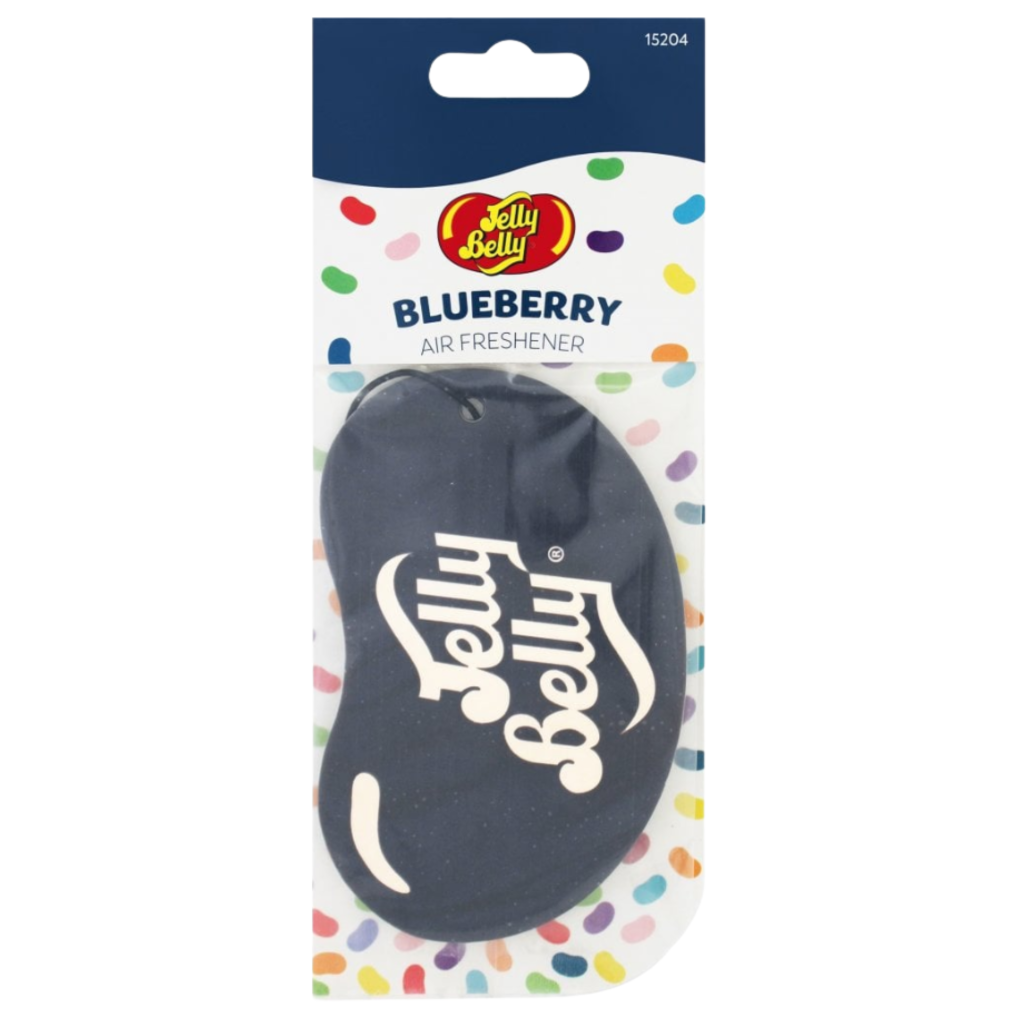Jelly Belly Paper 2D Air Freshener Blueberry