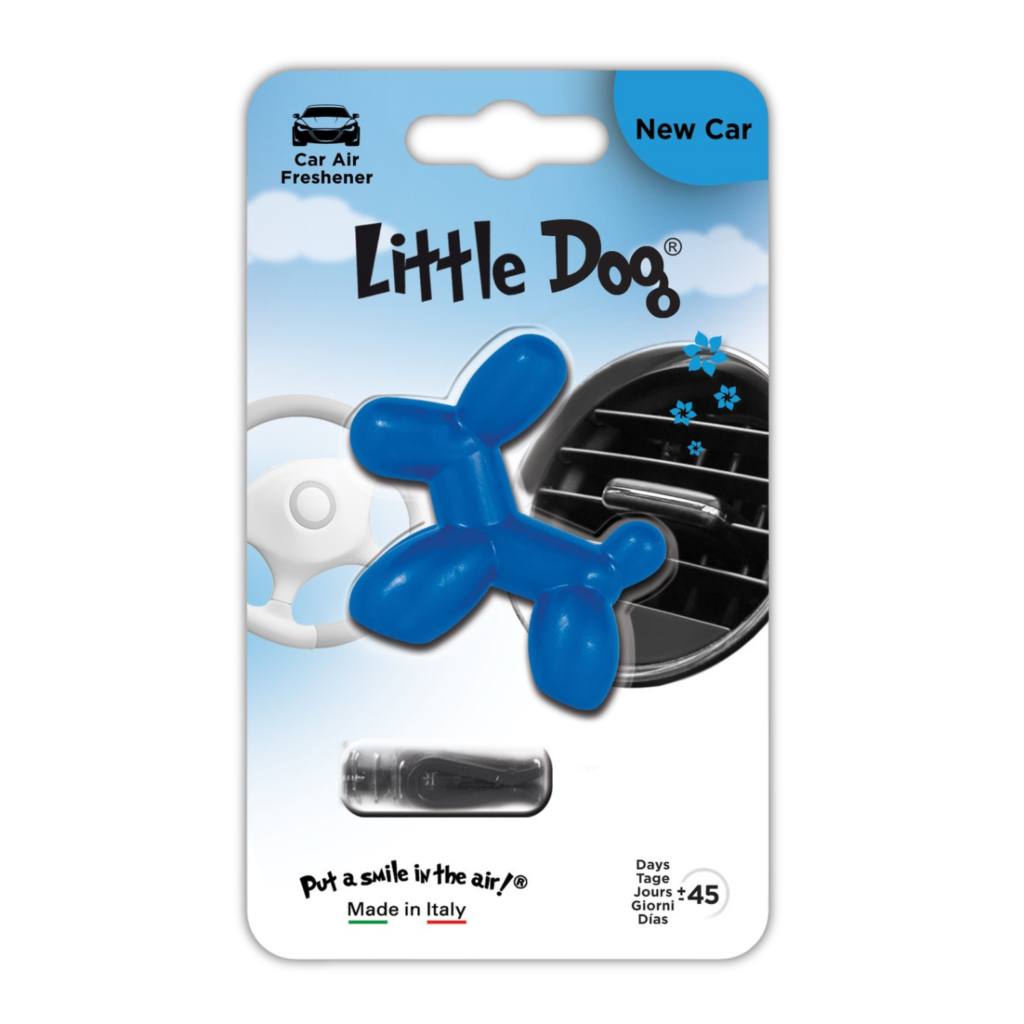 Little Dog Vent Clip Air Freshener New Car