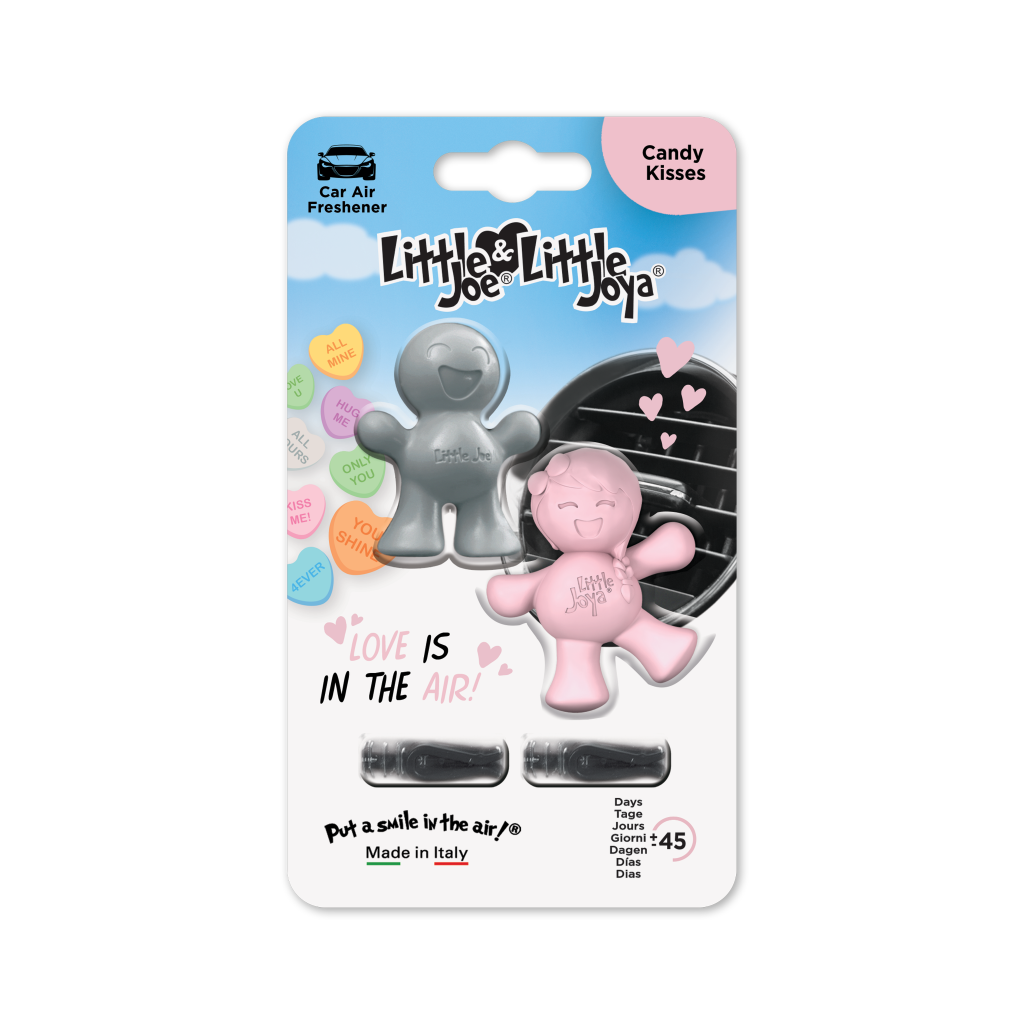 Little Joe & Joya Love Edition Vent Clip Air Freshener Candy Kisses