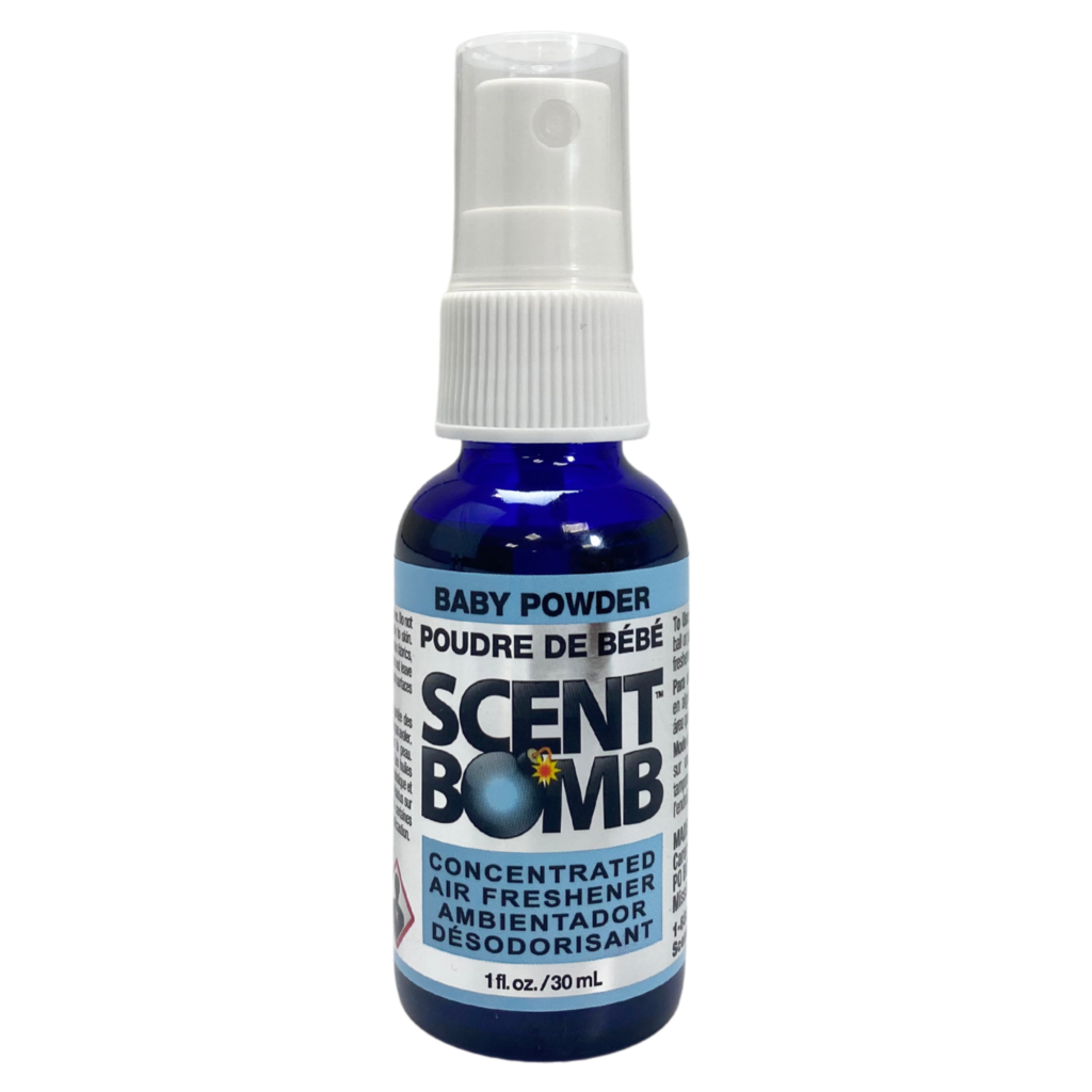 Scent Bomb Spray Bottle 30ml Baby Powder