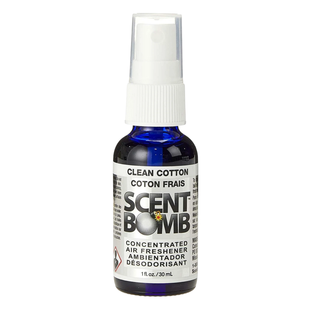 Scent Bomb Spray Bottle 30ml Clean Cotton