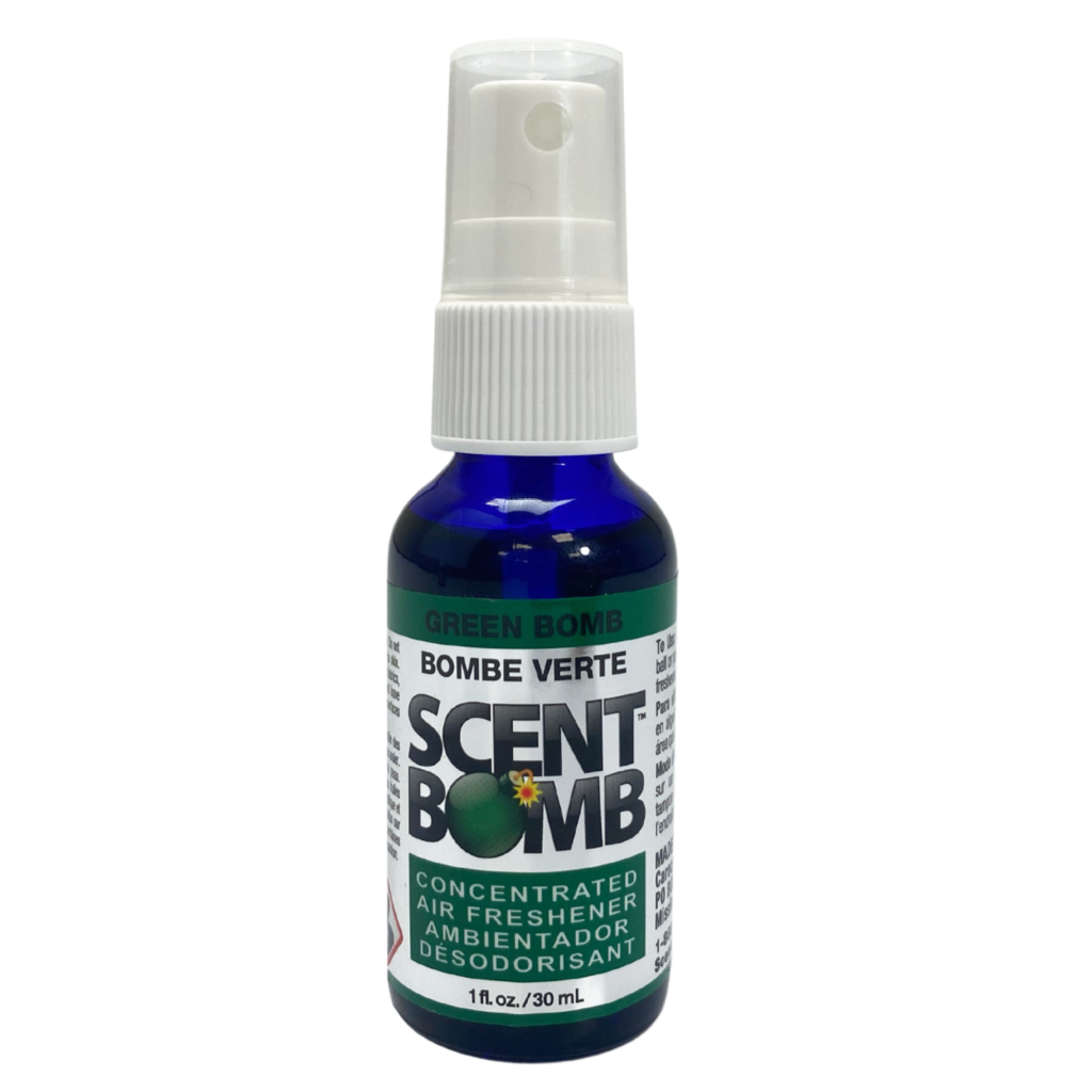 Scent Bomb Spray Bottle 30ml Green Bomb