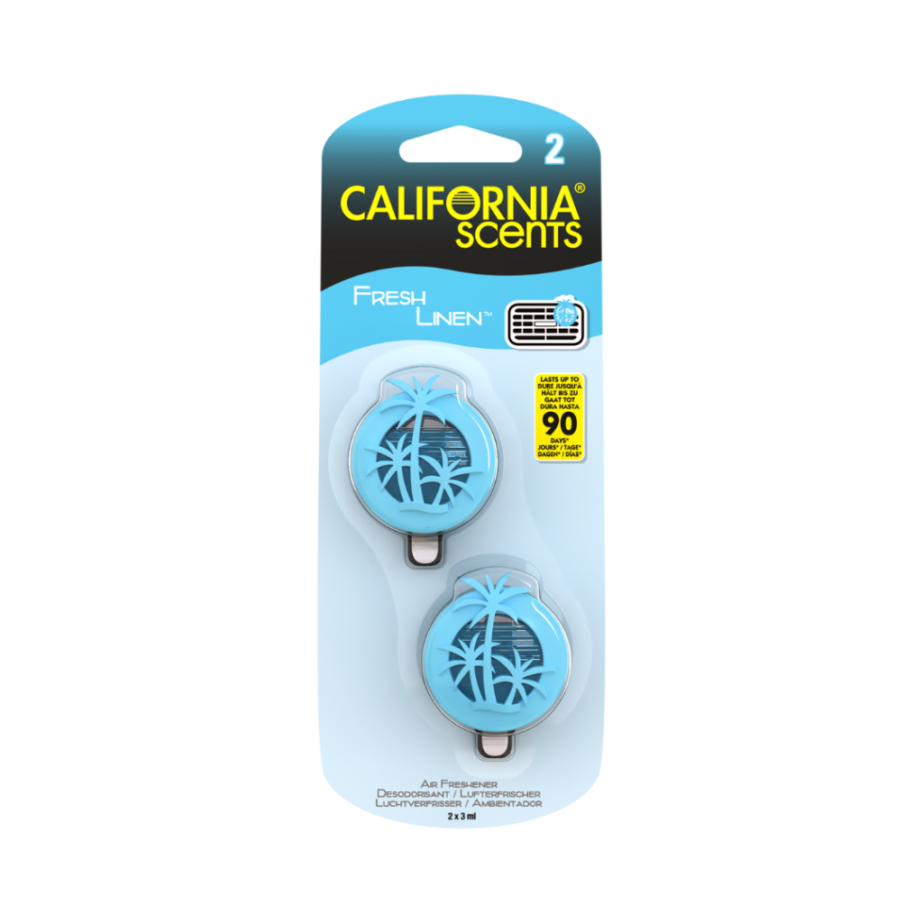California Scents 2PK Mini Diffuser Fresh Linen
