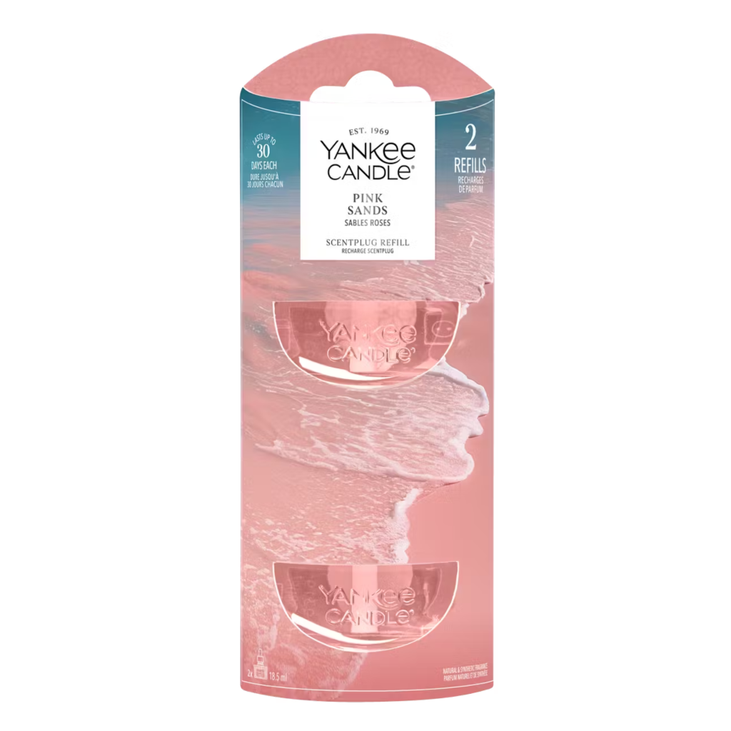 Yankee Candle Scent Plug Twin Pack Refills Pink Sands