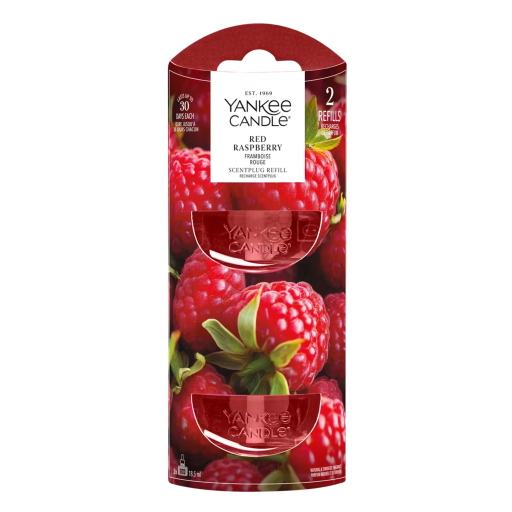 Yankee Candle Scent Plug Twin Pack Refills Red Raspberry