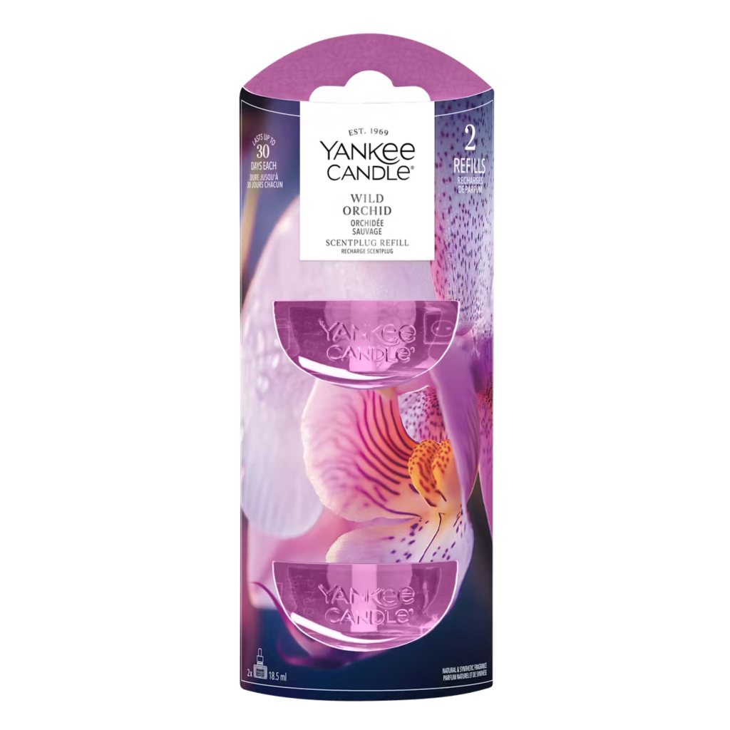 Yankee Candle Scent Plug Twin Pack Refills Wild Orchid