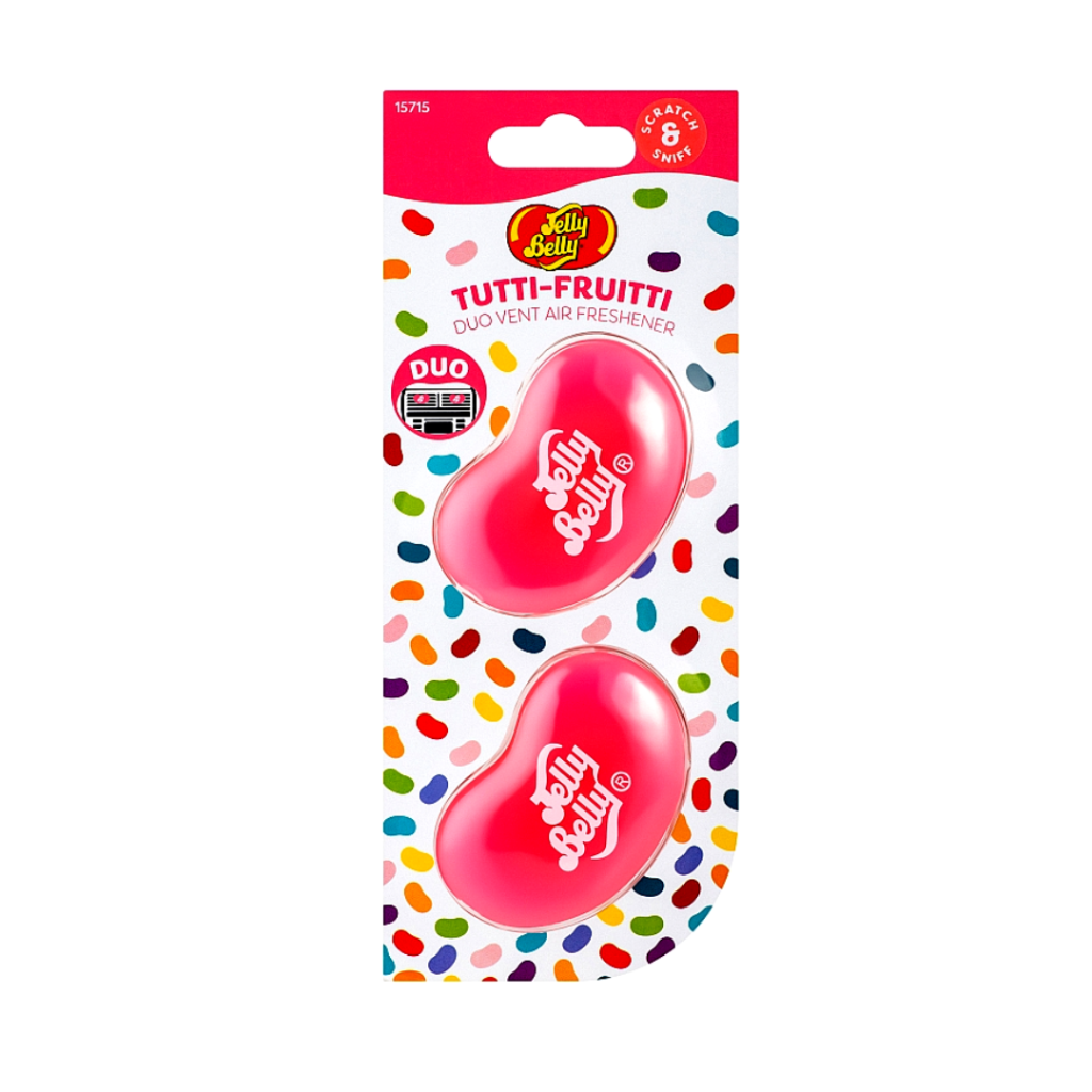 Jelly Belly Mini Duo Vent Clip Tutti Fruitti