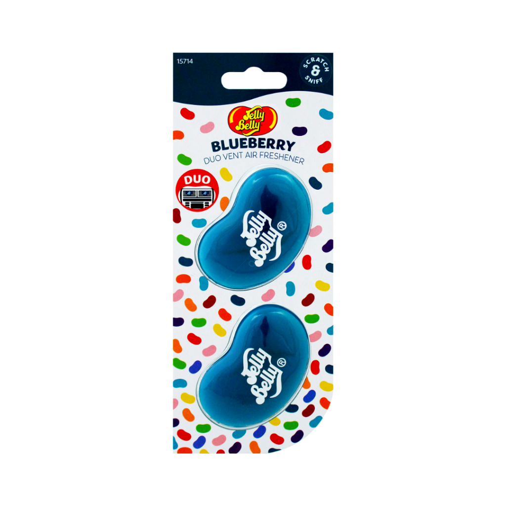 Jelly Belly Mini Duo Vent Clip Blueberry