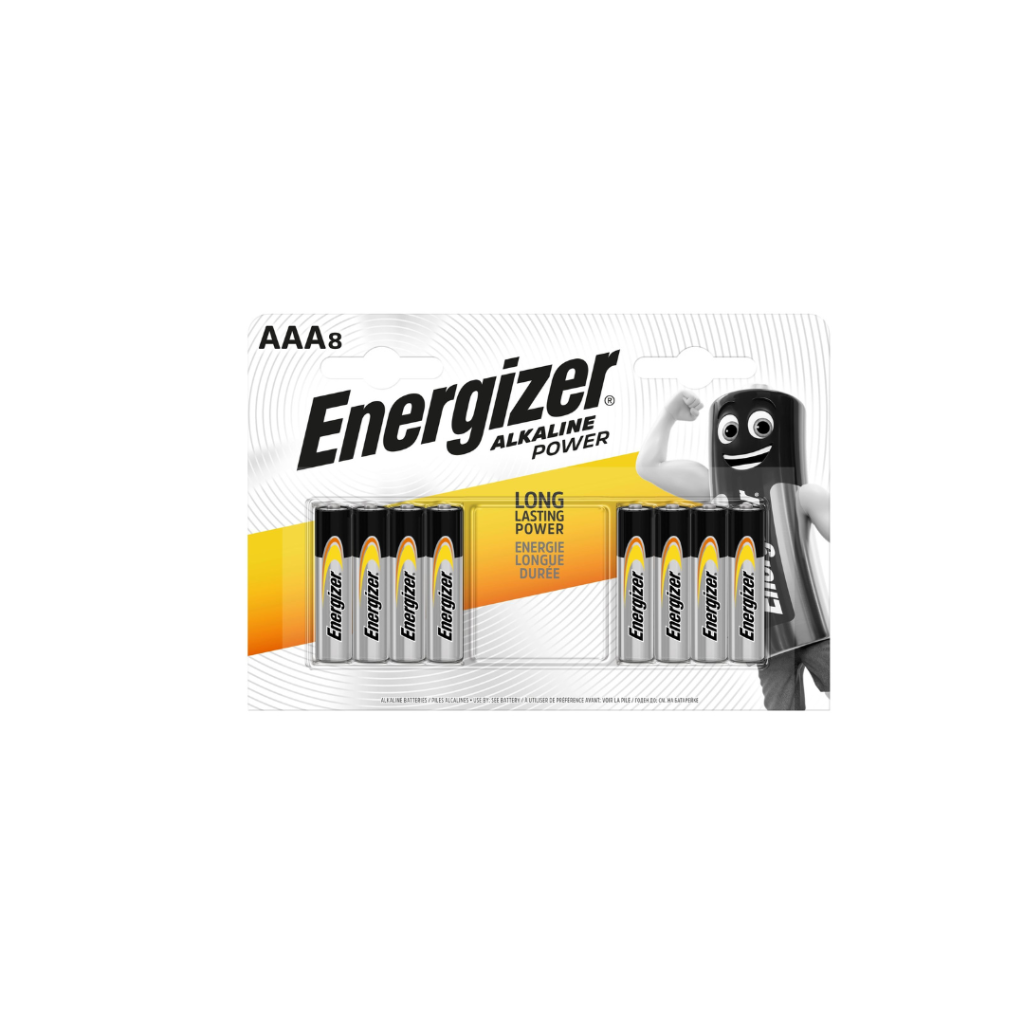 Energizer Alkaline Power AAA BP 8