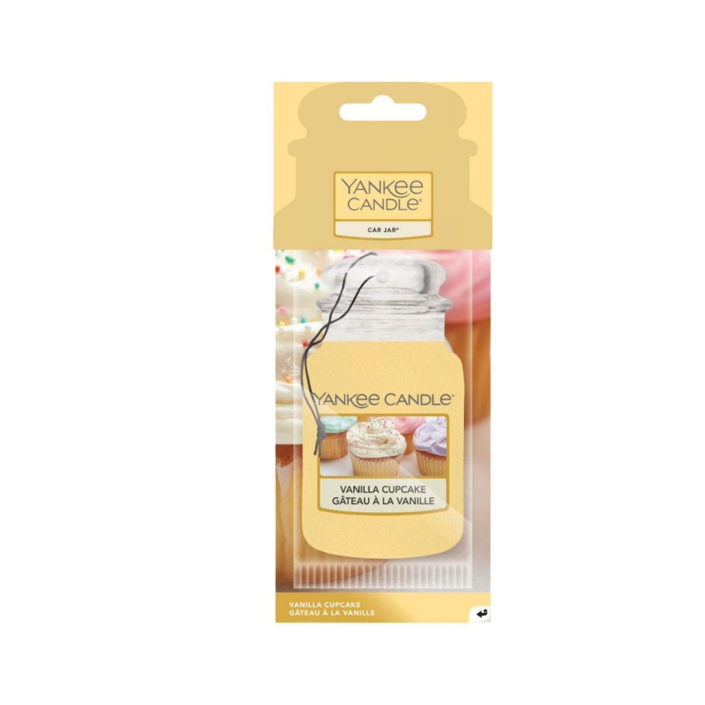 Yankee Candle Car Jar Hanging Vanilla Cupcake