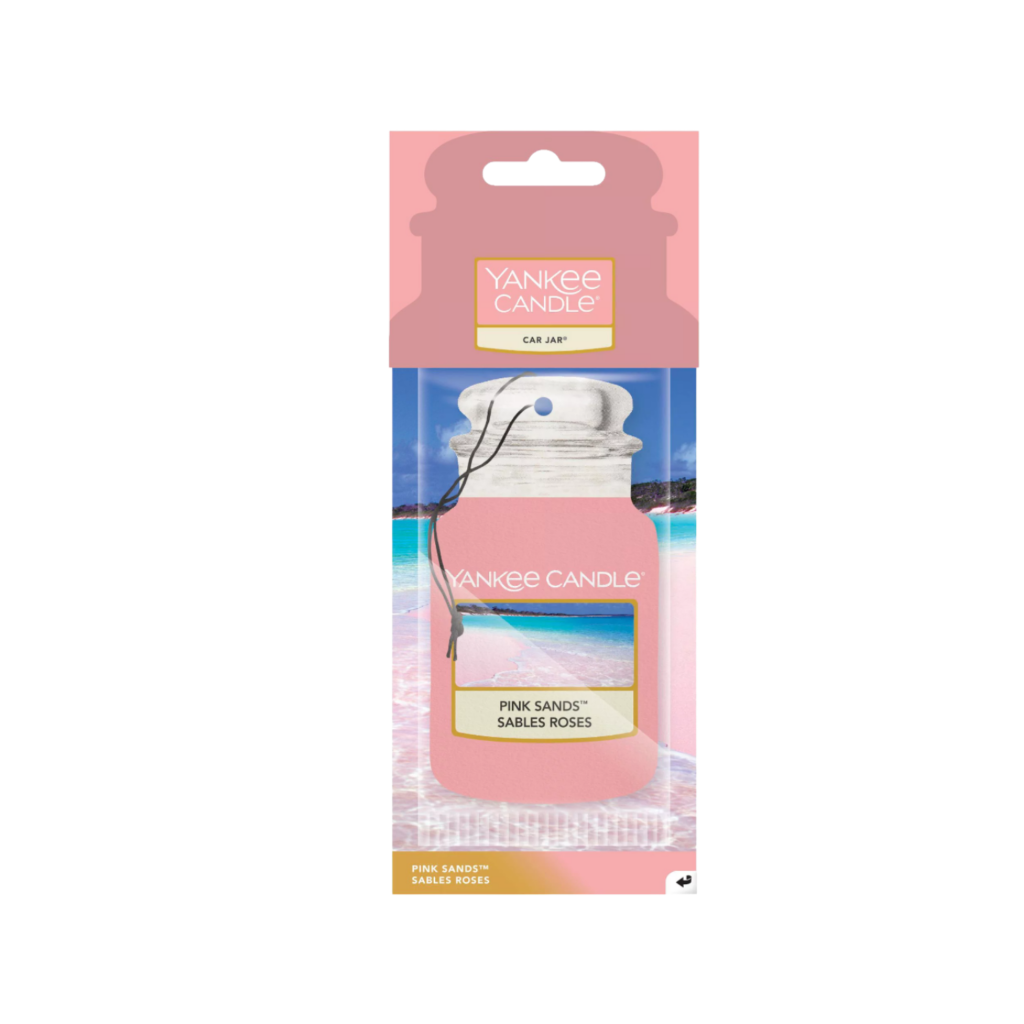 Yankee Candle Car Jar Hanging Pink Sands