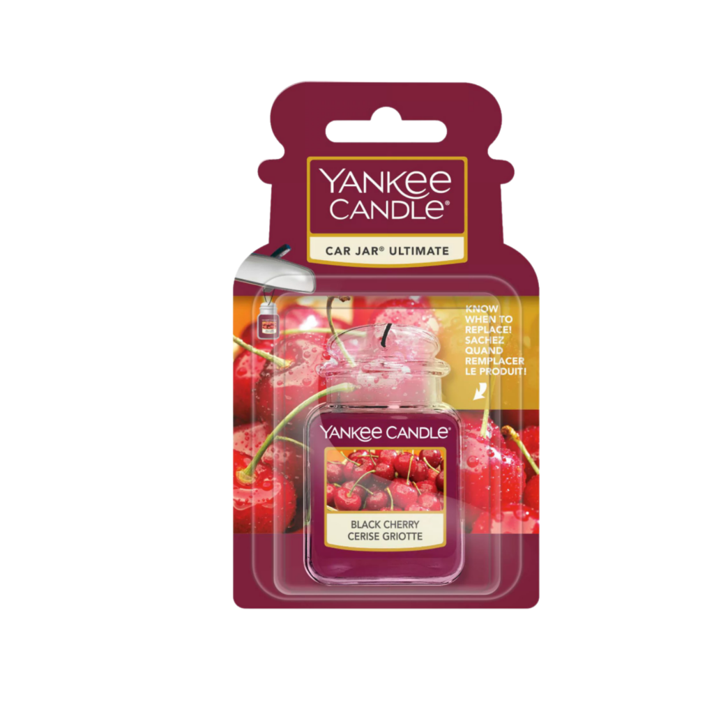 Yankee Candle Car Jar Ultimate Hanging Black Cherry
