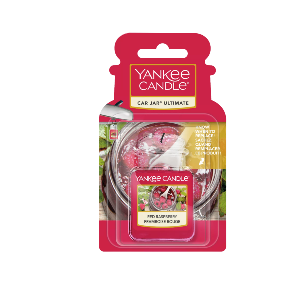 Yankee Candle Car Jar Ultimate Hanging Red Raspberry