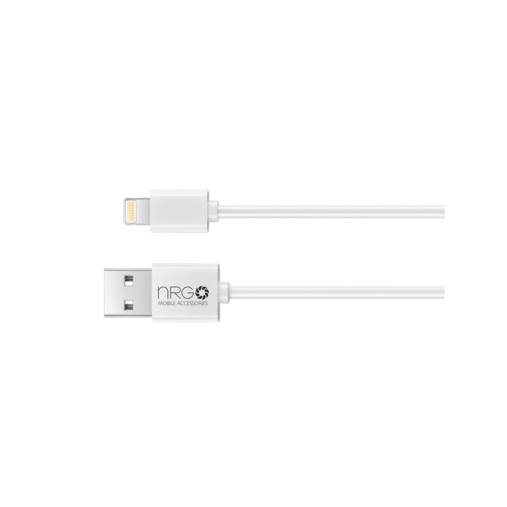NRG IPhone Lightning Charging Sync Cable Opal Products UK