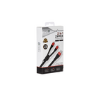 NRG 2in1 Zipper Charging Cable