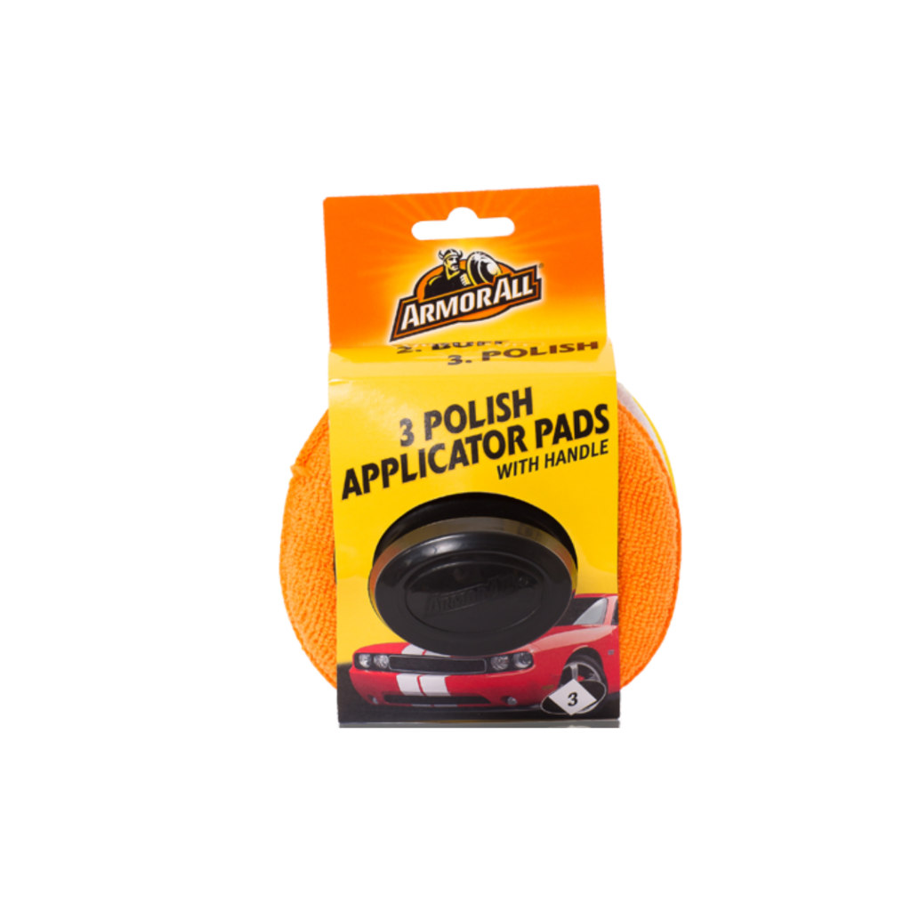 ArmorAll 3 Polish Applicator Pads with Handle