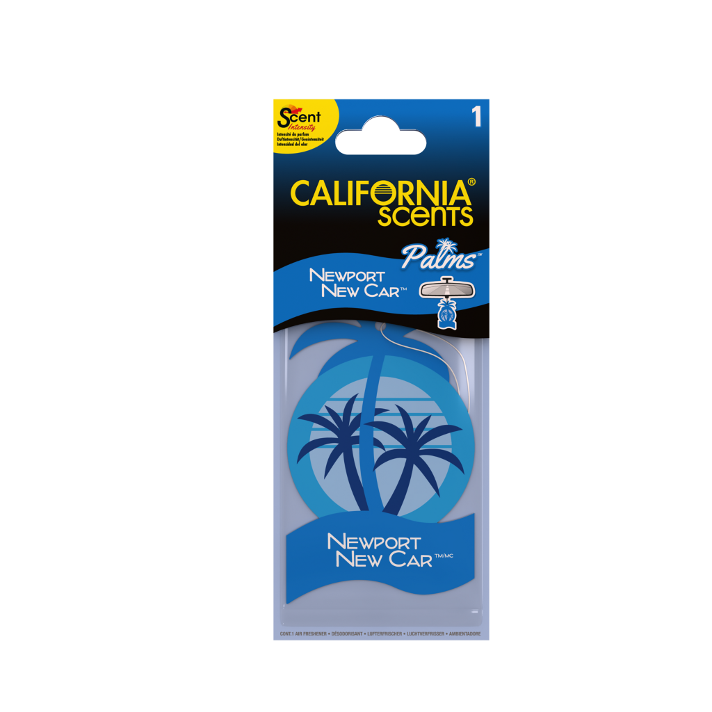 California Scents 2D Palm Newport New Car
